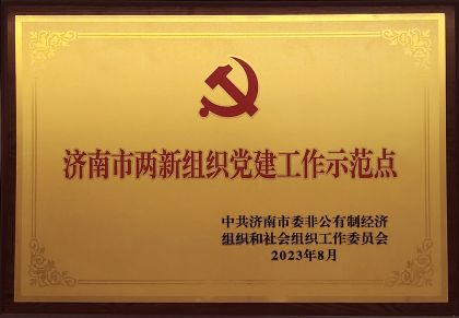 喜报｜x7x7x7x7x7任你燥水蜜桃获评济南市两新组织党建示范点